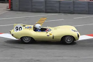 Jaguar D Type XKD, driver Diego Ribadeneira