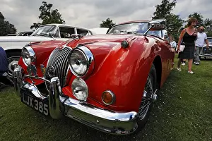Jaguar XK 150, vintage display, Cheshire, England