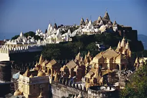 Jain temples, Palitana, Gujarat, India