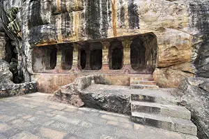 Jain Tirthankara Cave Badami Bagalkot Karnataka India Asia Oct 2010