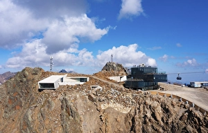 Category Mountain Landscapes Prints: James Bond experience world 007 Elements with view to the summit of the Gaislachkogel