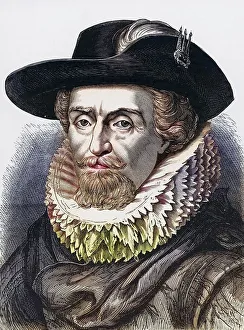 James VI of Scotland from 1567 and James I of England and Ireland from 1603 (1566-1625)