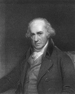 James Watt, 1736 - 1819, Scottish inventor of the steam engine