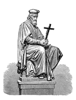 Jan Hus, around 1370, 6 July 1415
