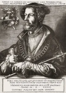 Jan van Leiden, or Jan Beuckelszoon oder Beukelszoon