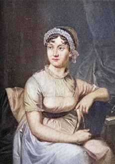 Jane Austen (born 16 December 1775 in Steventon)