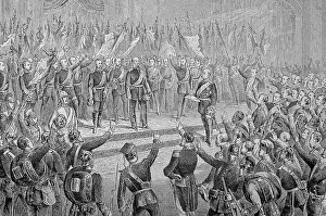 On January 18, 1871, the Proclamation of the King of Prussia to the German Emperor took place