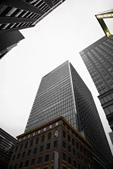 Japanese culture with low angle buildings