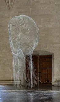 Jaume Plensa, art exhibition in the halls of La Llotja