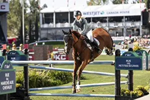 Category Historic EN Prints: Jaydan Stettner of Canada and riding Ielinea JTL competes in the 1