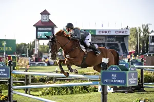 Category Historic EN Prints: Jaydan Stettner of Canada and riding Ielinea JTL competes in the 1