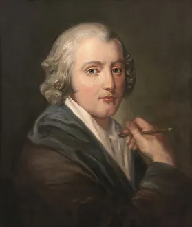 Jean-Baptiste Greuze, 1725 -1805, French painter, digitally edited