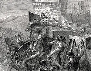 Jehoash, king of Samaria sacks the city of Jerusalem