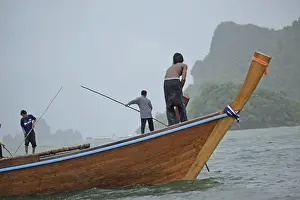 Jellyfish fisherman Thailand