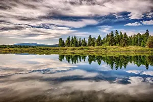 The Jenny Lake in Grand Teton National Park