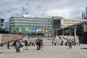 Jernbanetorget, railway square