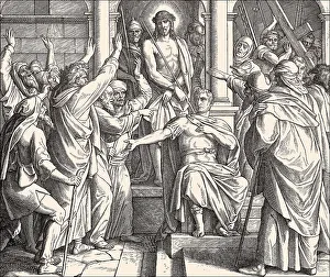 Jesus Delivered To Be Crucified by Pontius Pilate