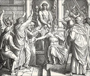 Jesus Delivered To Be Crucified by Pontius Pilate