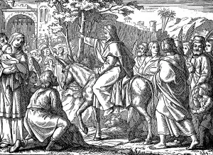 Jesus Entrance to Jerusalem, Palm Sunday