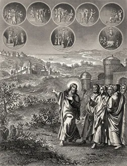 Jesus predicting his own death