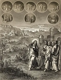 Jesus predicting his own death