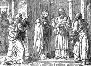 Jesus in the temple of Jerusalem