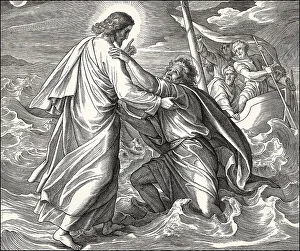 Jesus walking on the water, New Testament