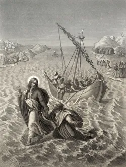 Jesus walking on the water, New Testament