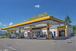 Category Historic EN Prints: Jet petrol station Allgaublick am Niedersonthofener See