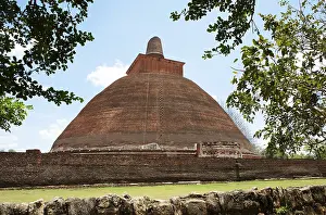 Jetavanaramaya Stupa in the holy city of Anuradhapura