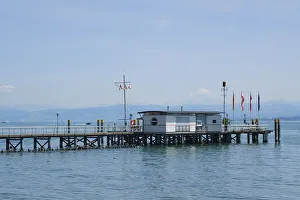 Jetty, Hagnau, Lake Constance, Baden-Wuerttemberg