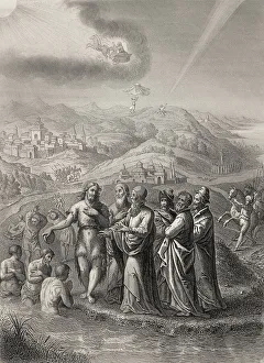 The Jews sent priests and Levites from Jerusalem to ask John the Baptist