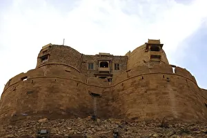 Jharoka of Jaisalmer fort, Rajasthan, India