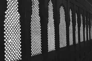 Jharokhas of gallery inside Junagarh fort