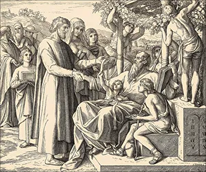 Job Restored to Prosperity, Old Testament