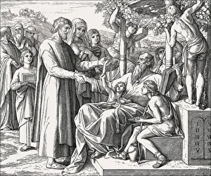 Job Restored to Prosperity, Old Testament