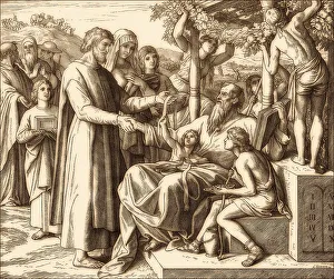 Job Restored to Prosperity, Old Testament