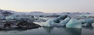 Joekulsarlon, the glacier lagoon in Iceland