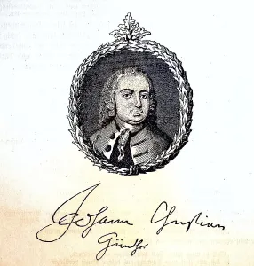 Johann Christian Guenther, 8 April 1695- 15 March 1723