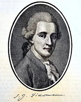 Johann Georg Zimmermann, since 1786 Ritter von Zimmermann