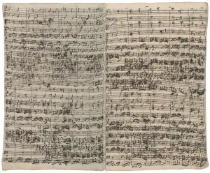 Johann Sebastian Bach's autograph of the Christmas Oratorio