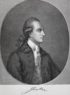 Johann Wolfgang Goethe at the age of 30