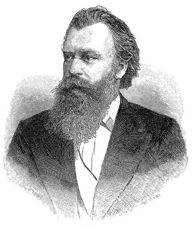 Johannes Brahms, 1833-1897, German composer