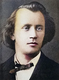 Johannes Brahms (1833-1897), German composer