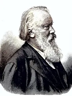 Johannes Brahms, 1833, 1897, a German composer