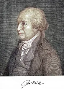 Johannes von Mueller, as Johannes Mueller on 3 January 1752 - 29 May 1809