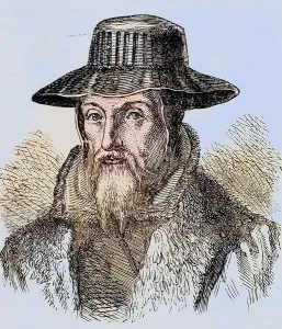 John Foxe, 1516-1587, English author of Foxe's Book of Martyrs