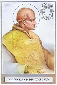 John I (died 18 May 526 in Ravenna) was Pope from 13 August 523 until his death as Bishop of Rome