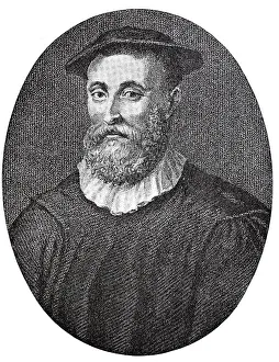John Knox, 1514-1572, a Scottish reformer and co-founder of the Presbyterian churches