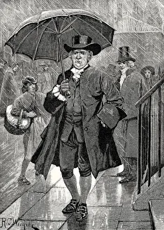 Jonas Hanway, 1712 - 1786, an English philanthropist and traveller